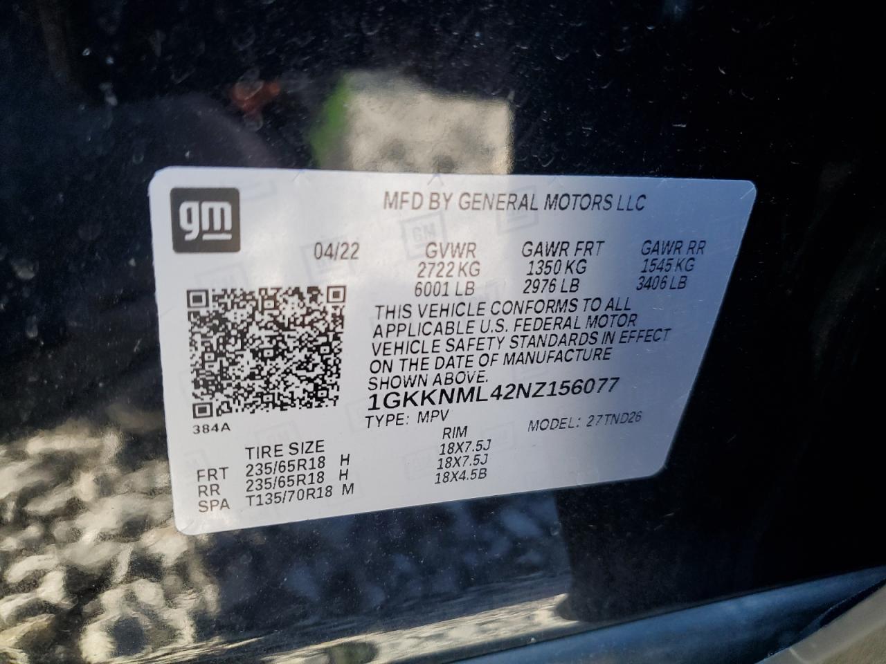 2022 GMC Acadia - Image 13