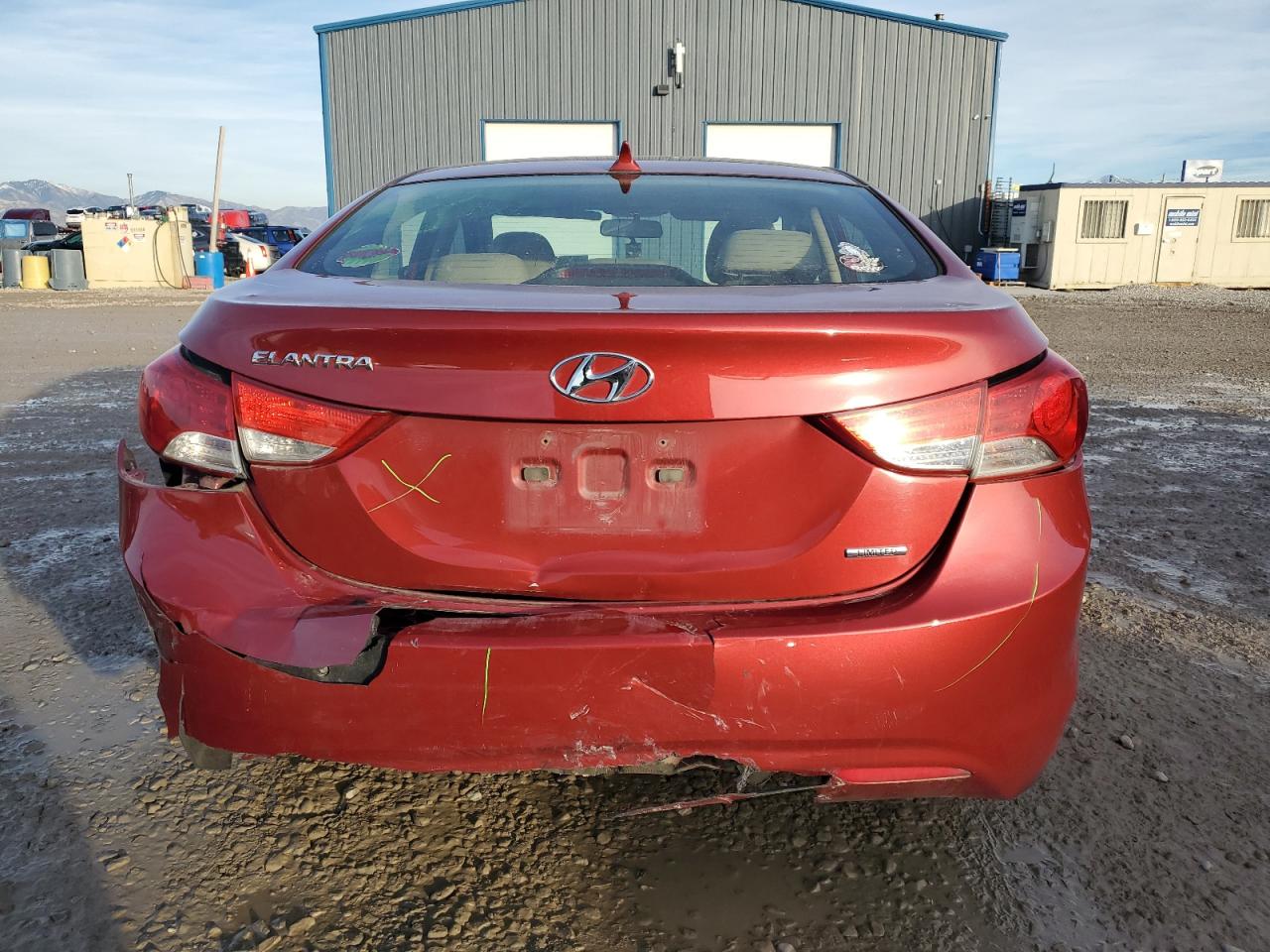 2011 Hyundai Elantra Gls VIN: KMHDH4AE2BU107425 Lot: 80216034