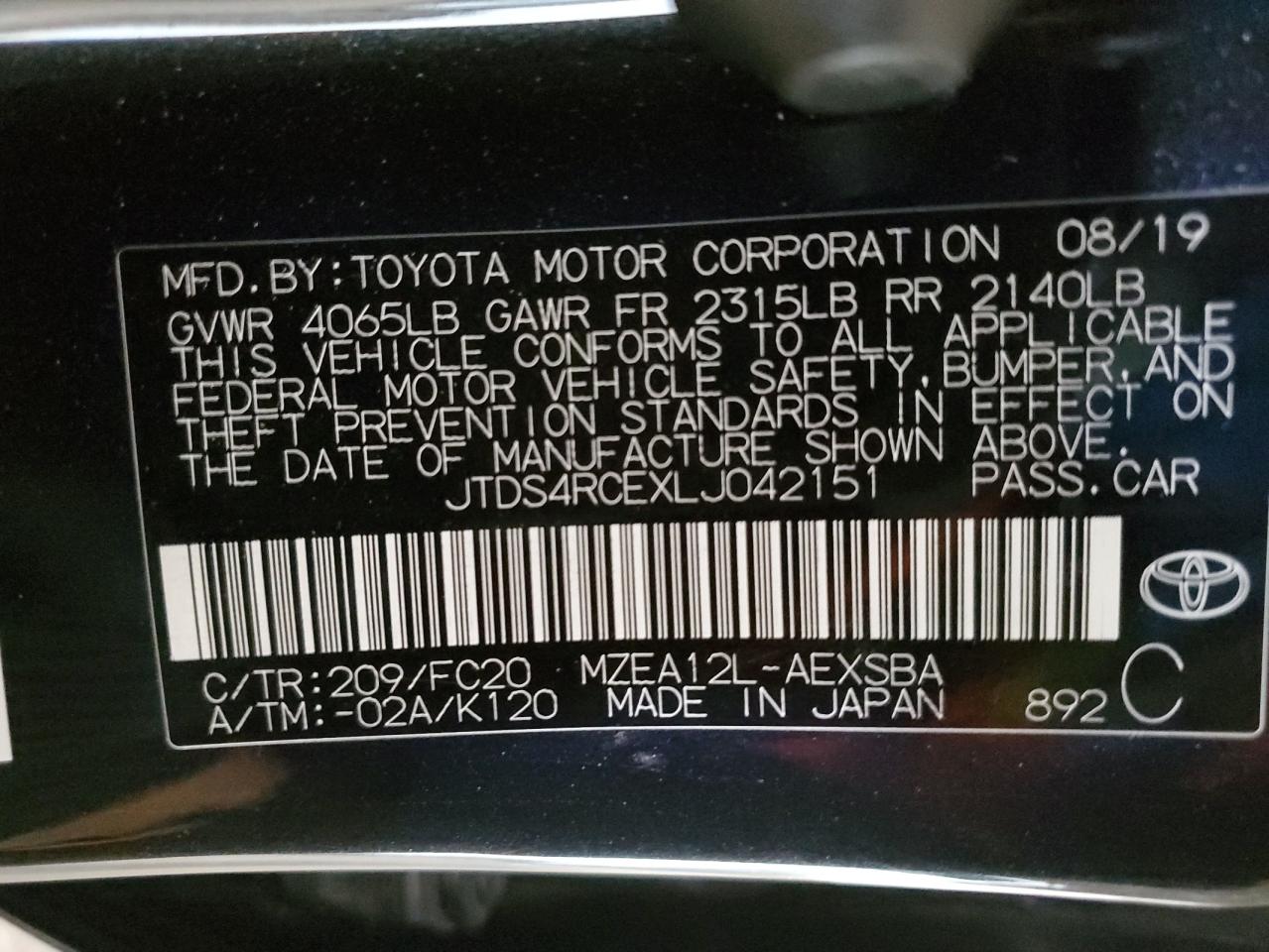 2020 Toyota Corolla - Image 13