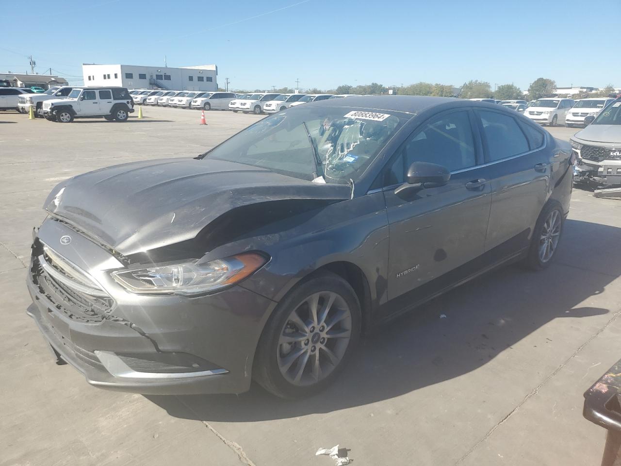 VIN 3FA6P0LU6HR358600 2017 FORD FUSION no.1