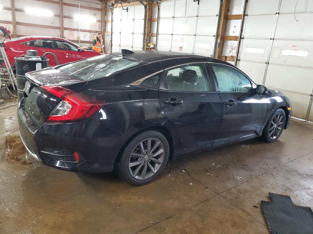 2020 Honda Civic Ex black null gas 19XFC1F35LE002198 photo #4