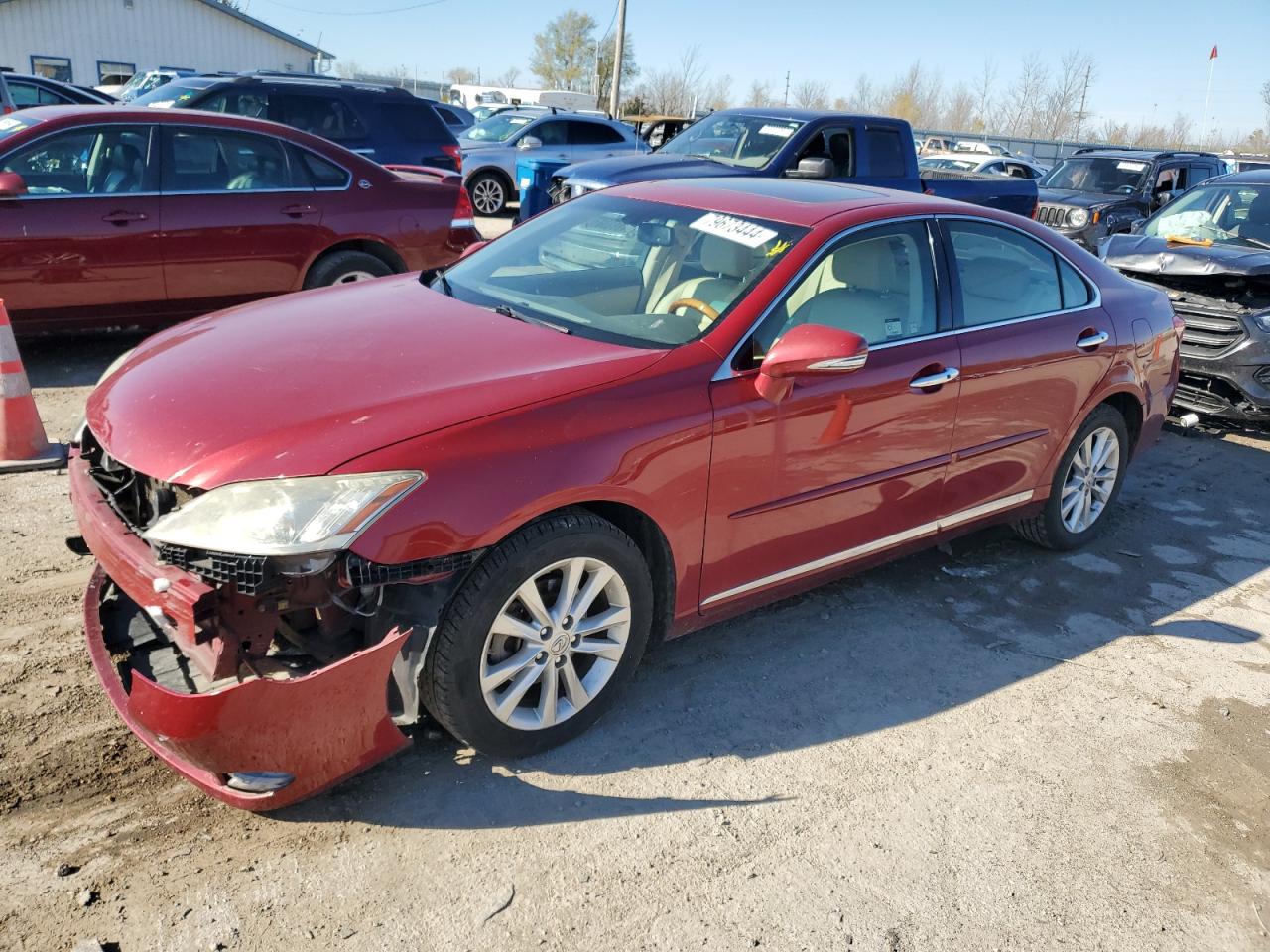2010 Lexus Es 350 de vânzare în Dyer, IN - Front End