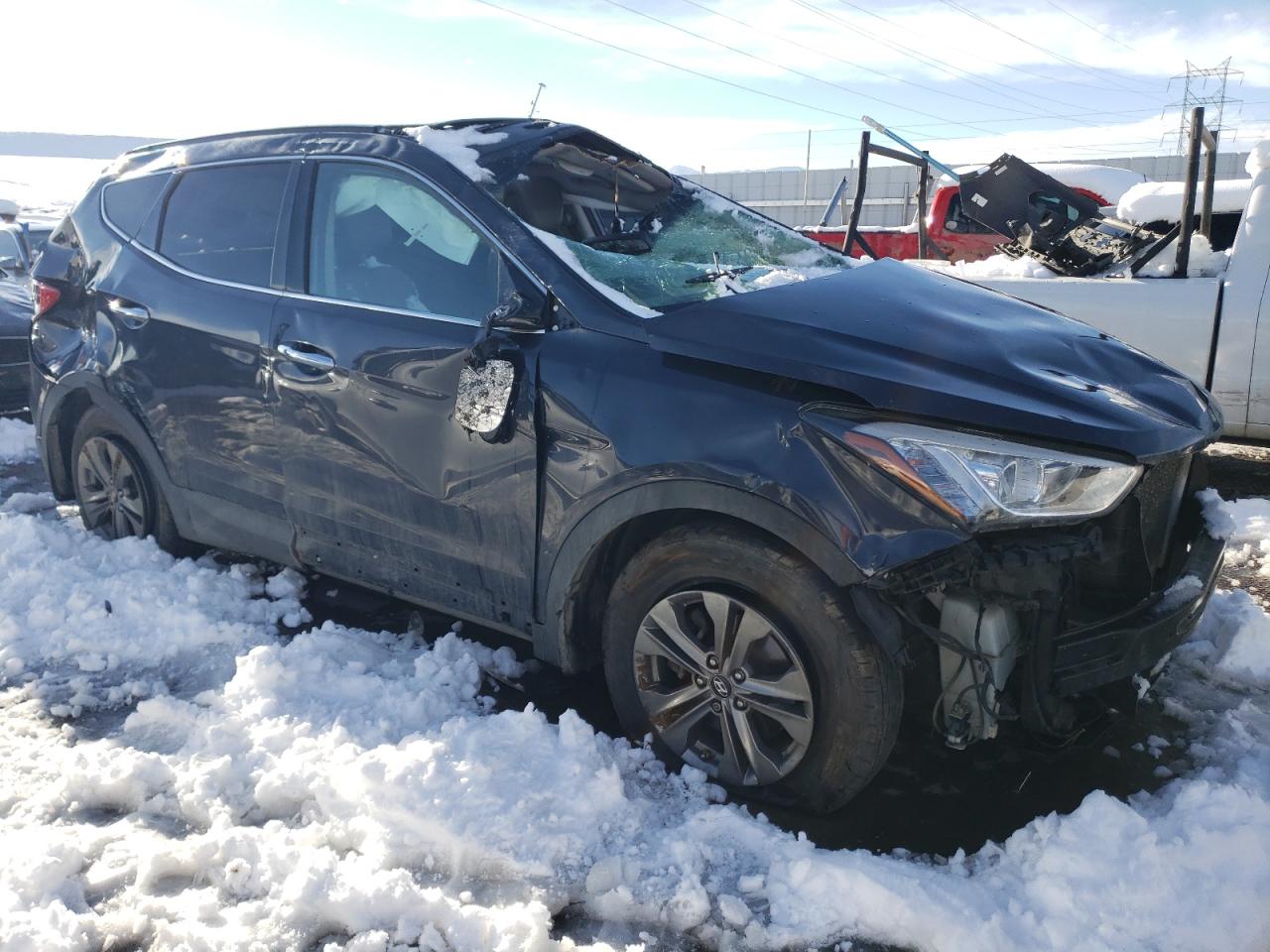 VIN 5XYZU3LB3EG142158 2014 HYUNDAI SANTA FE no.4