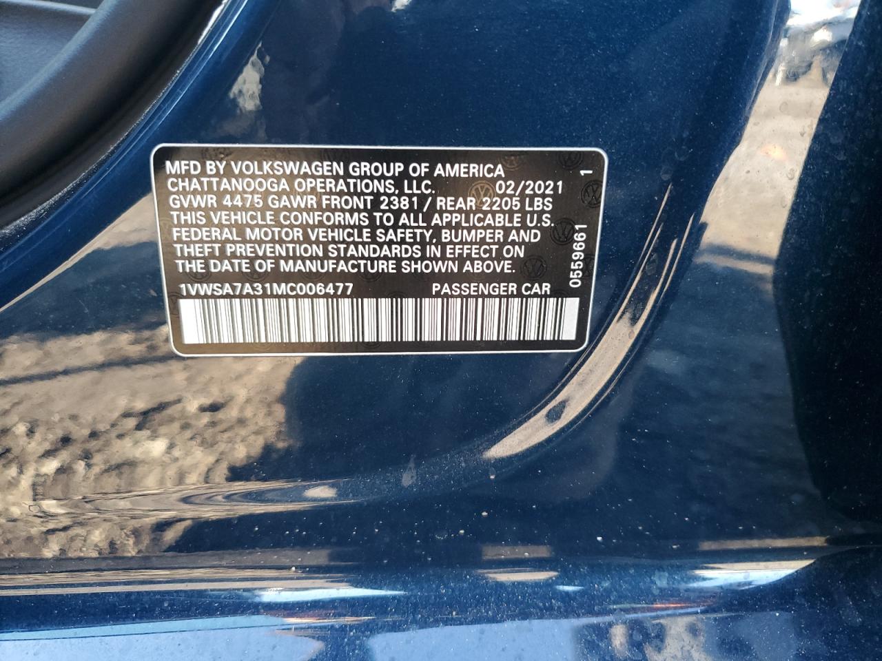 2021 Volkswagen Passat - Image 14