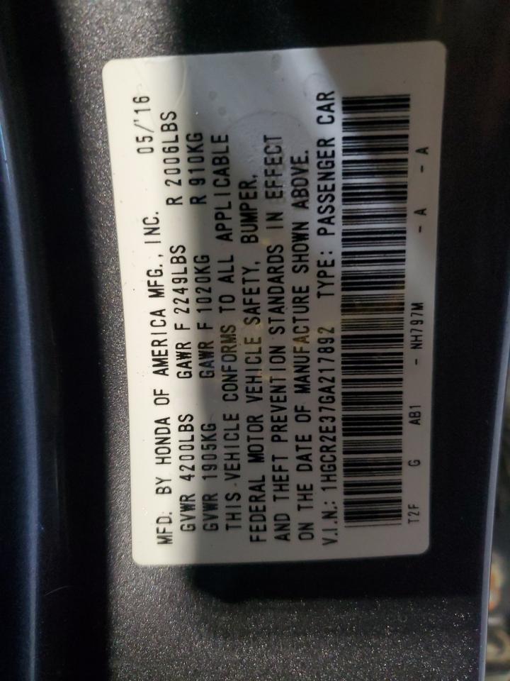 2016 Honda Accord - Image 14