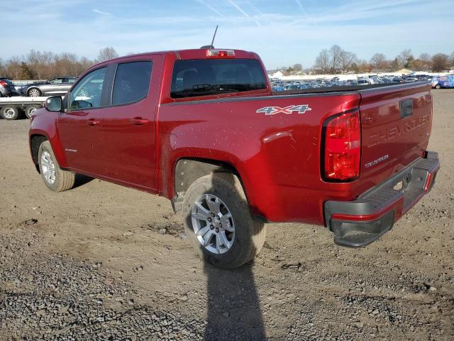  CHEVROLET COLORADO 2021 Czerwony