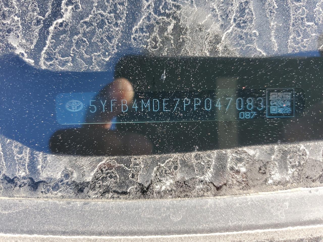 2023 Toyota Corolla Le VIN: 5YFB4MDE7PP047083 Lot: 80680554