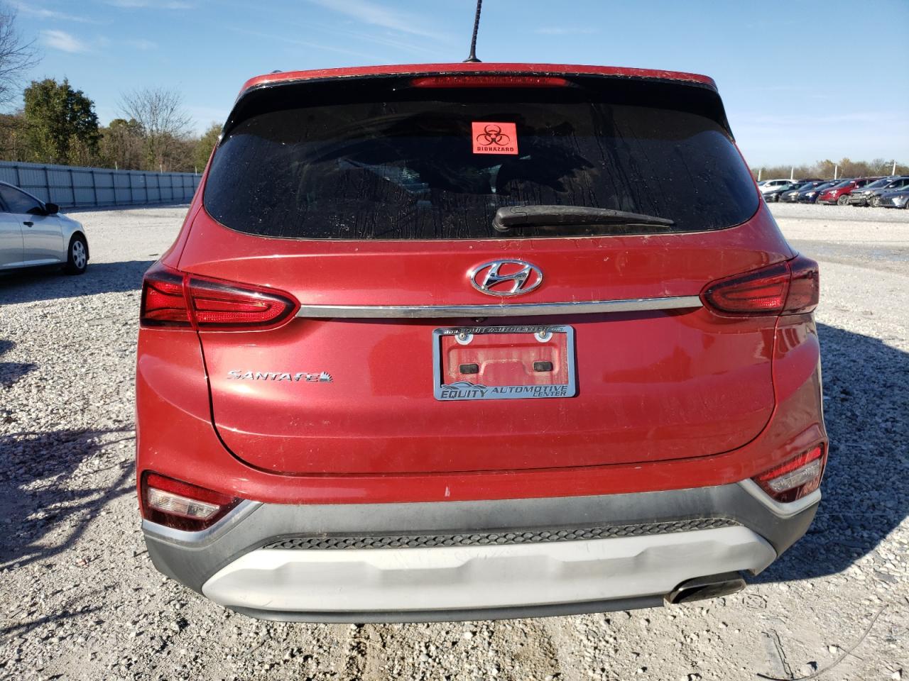 2019 Hyundai Santa Fe Se VIN: 5NMS23AD9KH086322 Lot: 80207924