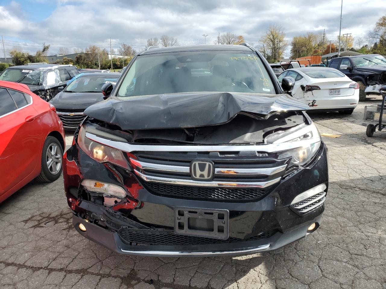5FNYF6H99HB010322 HONDA PILOT 2017