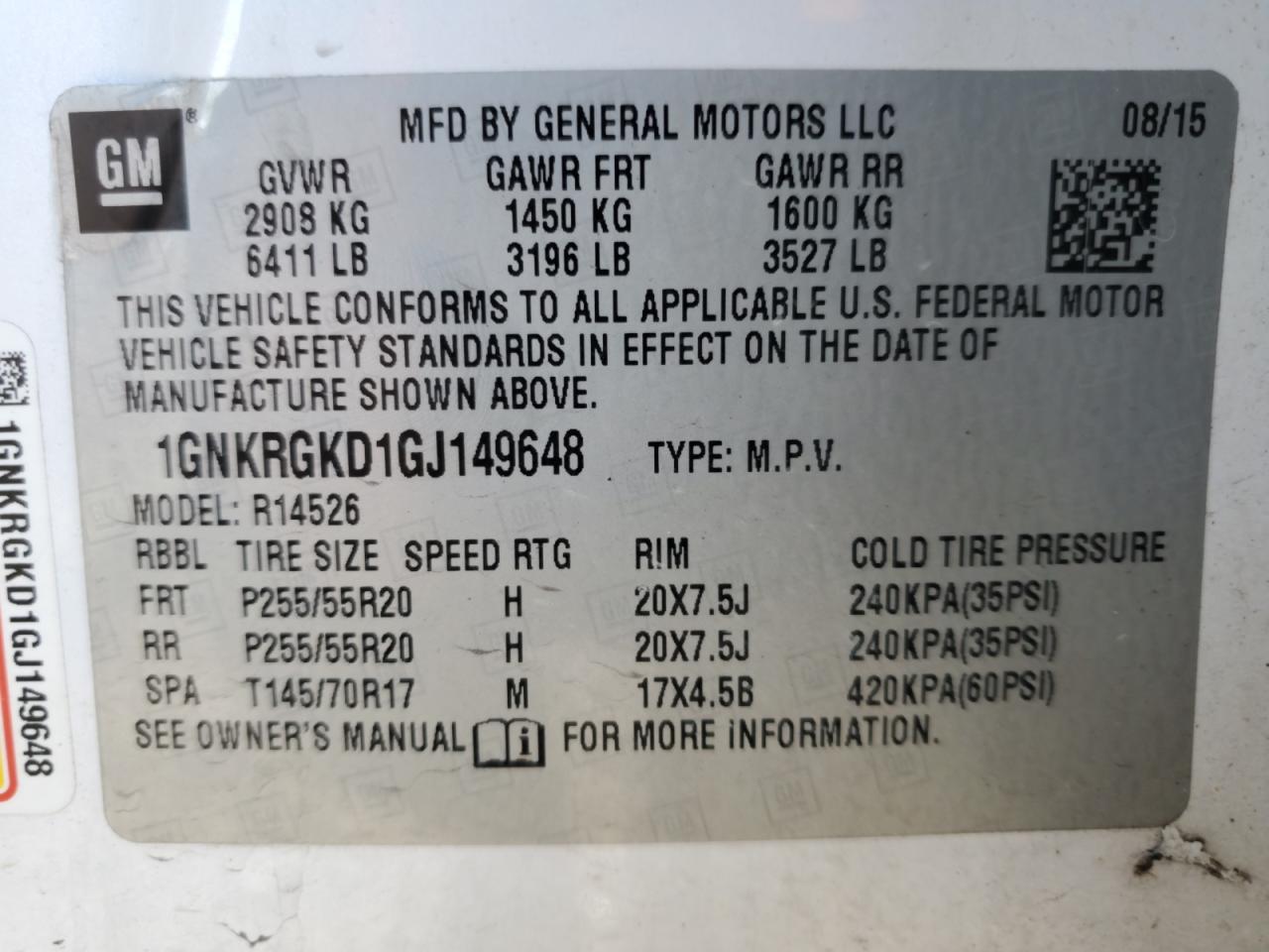 2016 Chevrolet Traverse - Image 13