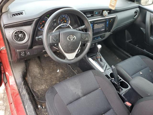 Sedans TOYOTA COROLLA 2017 Czerwony