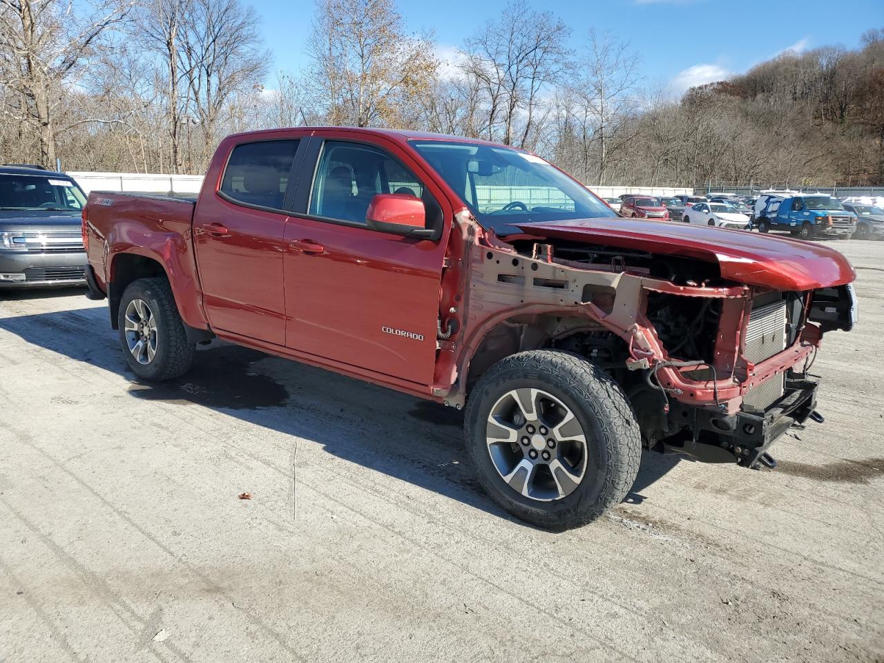 VIN 1GCGTDE3XG1330636 2016 CHEVROLET COLORADO no.4