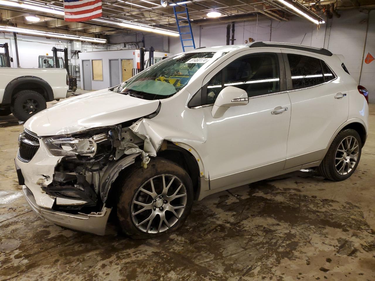 2018 Buick Encore Sport Touring en Venta en Wheeling, IL - Front End