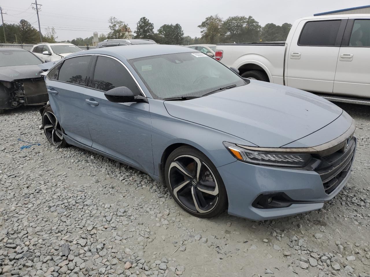 VIN 1HGCV1F33NA107553 2022 HONDA ACCORD no.4