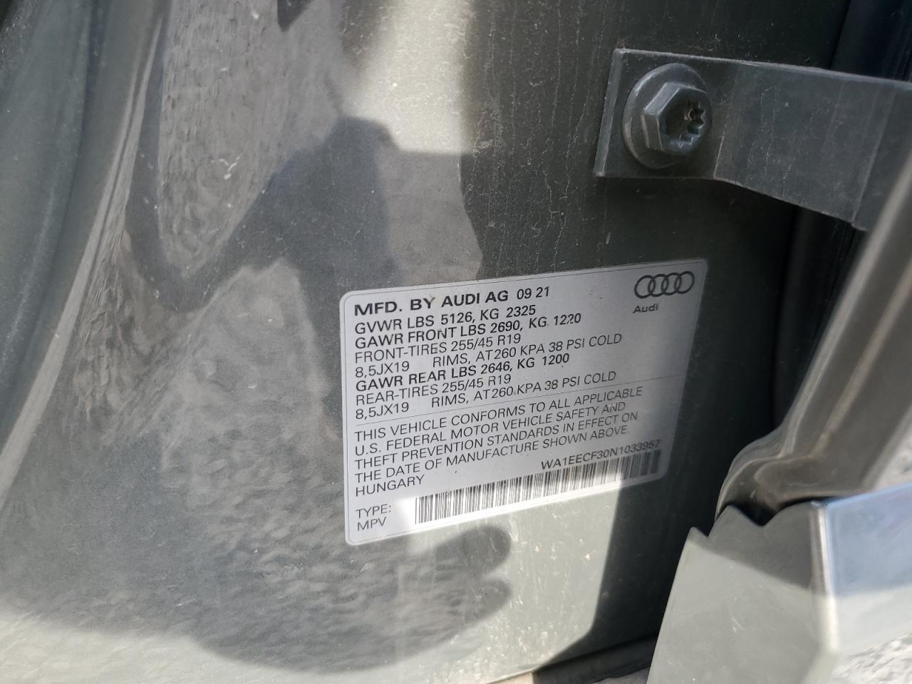 2022 Audi Q3 - Image 15