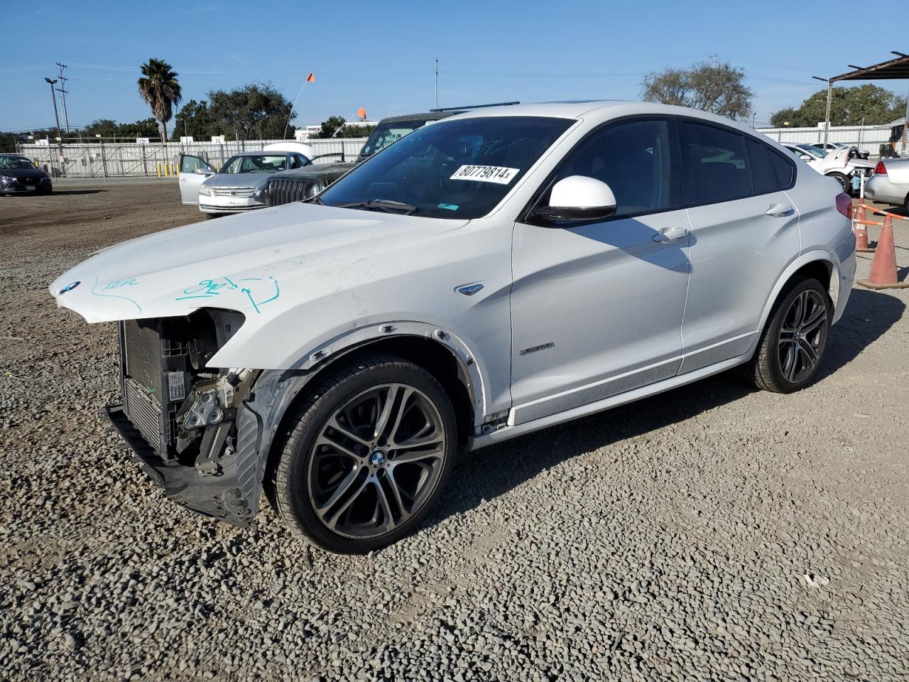 2016 BMW X4 xDrive28I VIN: 5UXXW3C52G0M89614 Lot: 80779814