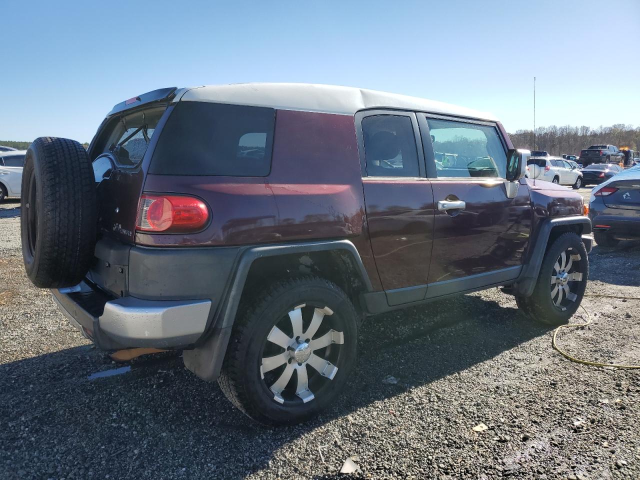 2007 Toyota Fj Cruiser VIN: JTEZU11F270006733 Lot: 81629044