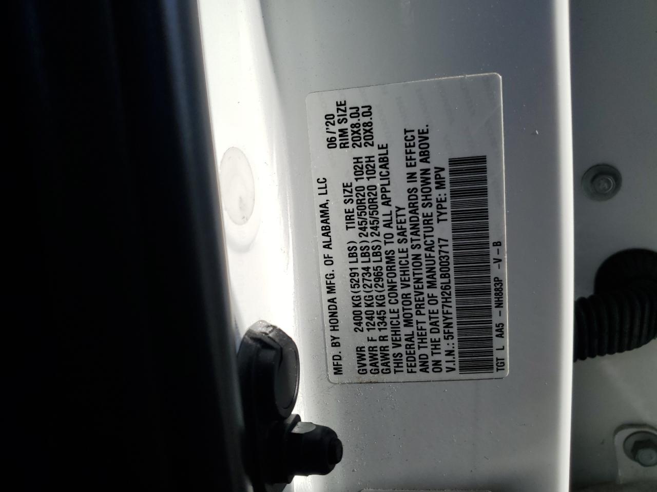 2020 Honda Passport - Image 15