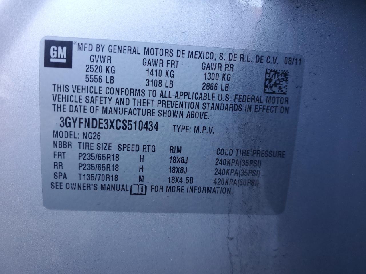 2012 Cadillac SRX - Image 15
