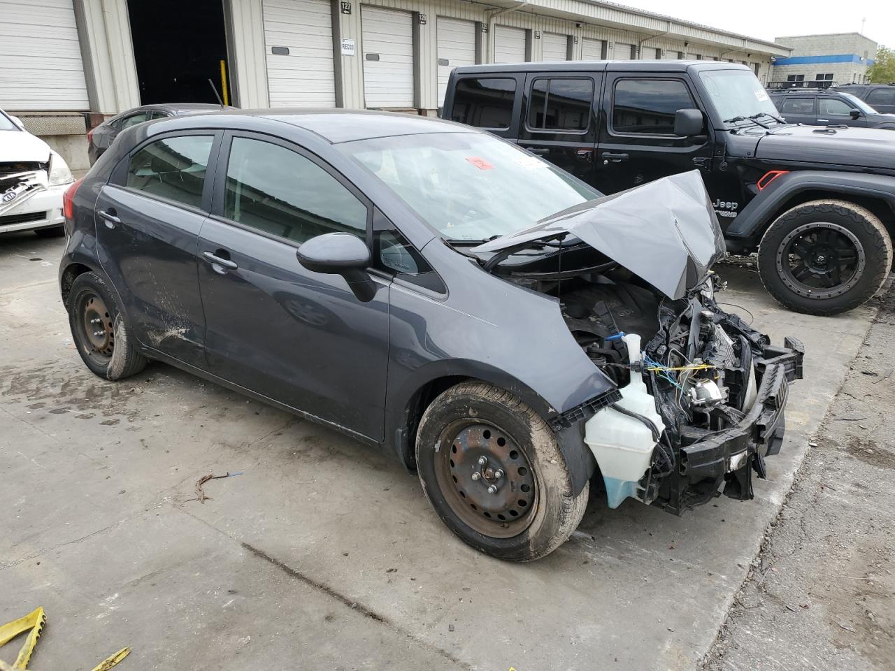 VIN KNADN5A37D6255544 2013 KIA RIO no.4