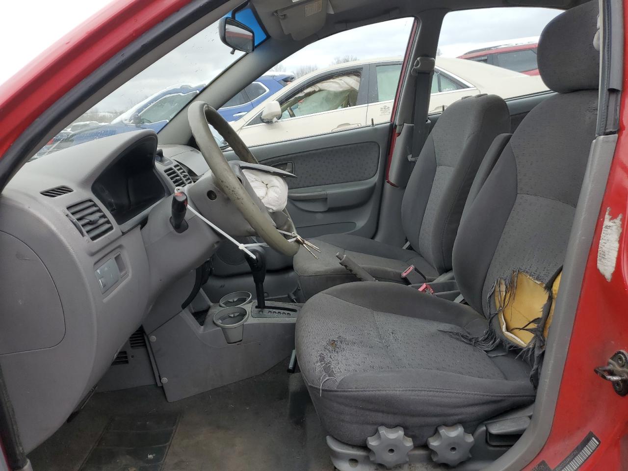 2004 Kia Rio VIN: KNADC125246337762 Lot: 81980194