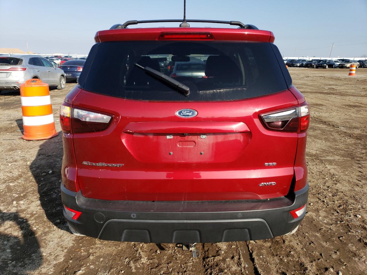 2018 Ford Ecosport Ses VIN: MAJ6P1CL3JC243499 Lot: 78861004