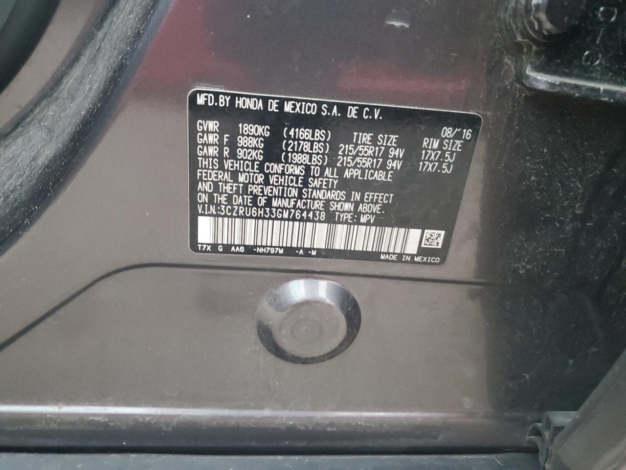 2016 Honda HR-V - Image 13