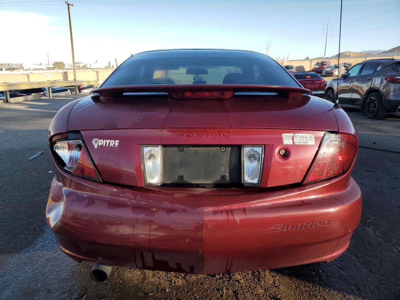 2005 Pontiac Sunfire VIN: 3G2JB12F45S227038 Lot: 80744954