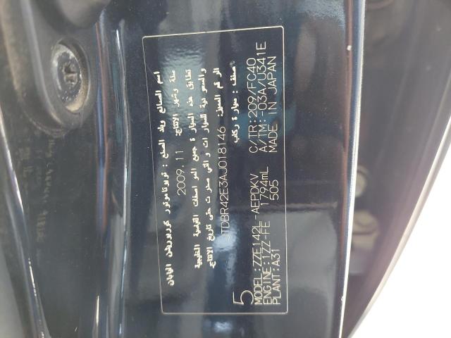 JTDBR42E3AJ018146 - 2010 TOYOTA COROLLA - #81866904