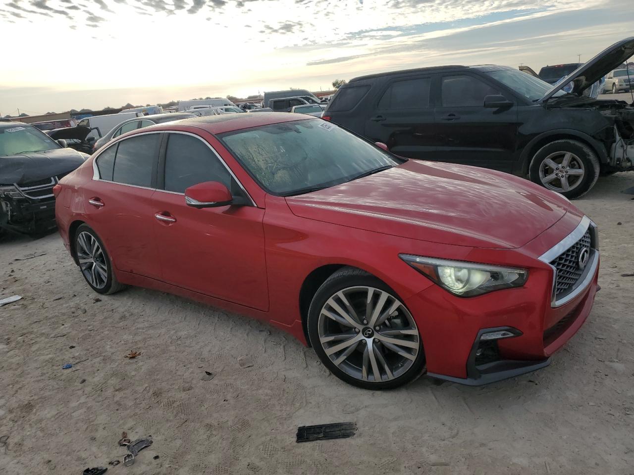 VIN JN1EV7CP9NM310708 2022 INFINITI Q50 no.4