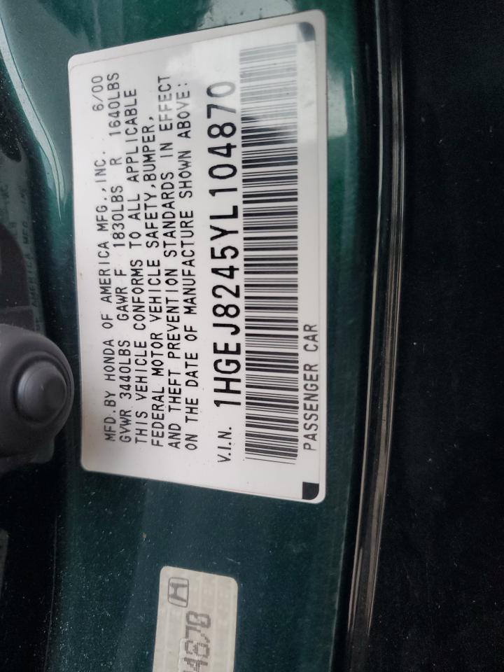 2000 Honda Civic - Image 13