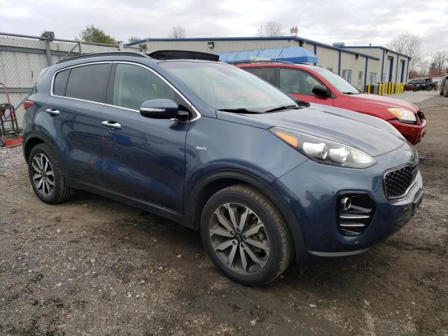  KIA SPORTAGE 2018 Синий