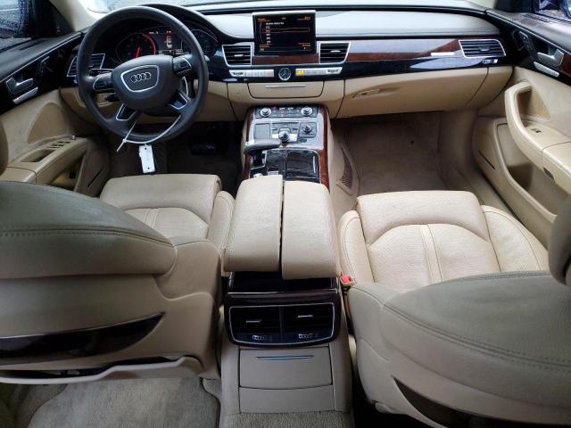 Sedans AUDI A8 2013 Granatowy