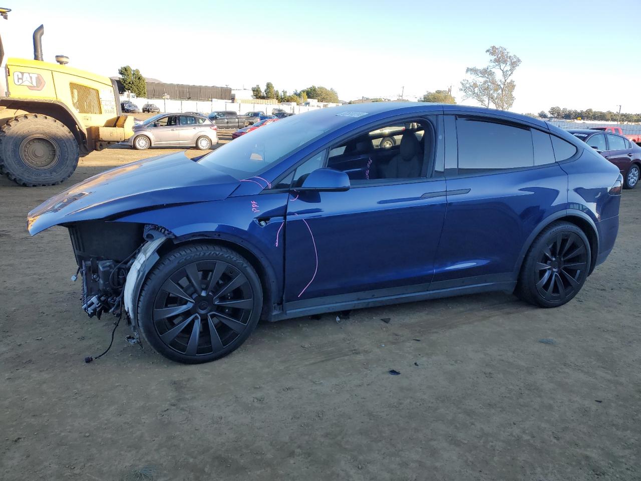 VIN 7SAXCBE61NF337769 2022 TESLA MODEL X no.1