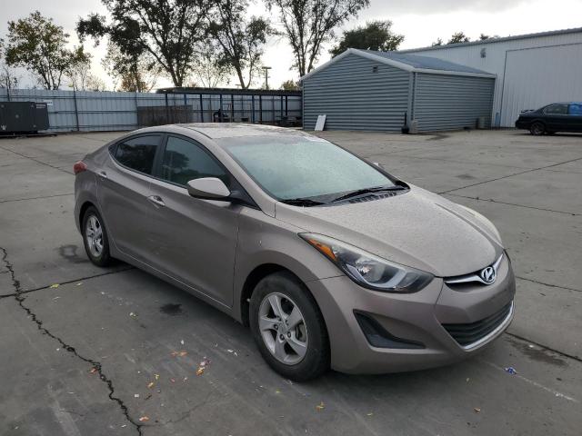 Седаны HYUNDAI ELANTRA 2014 tan