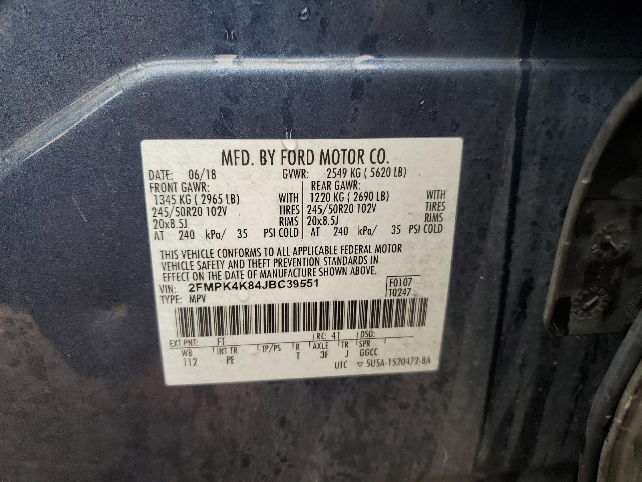 2018 Ford Edge - Image 12