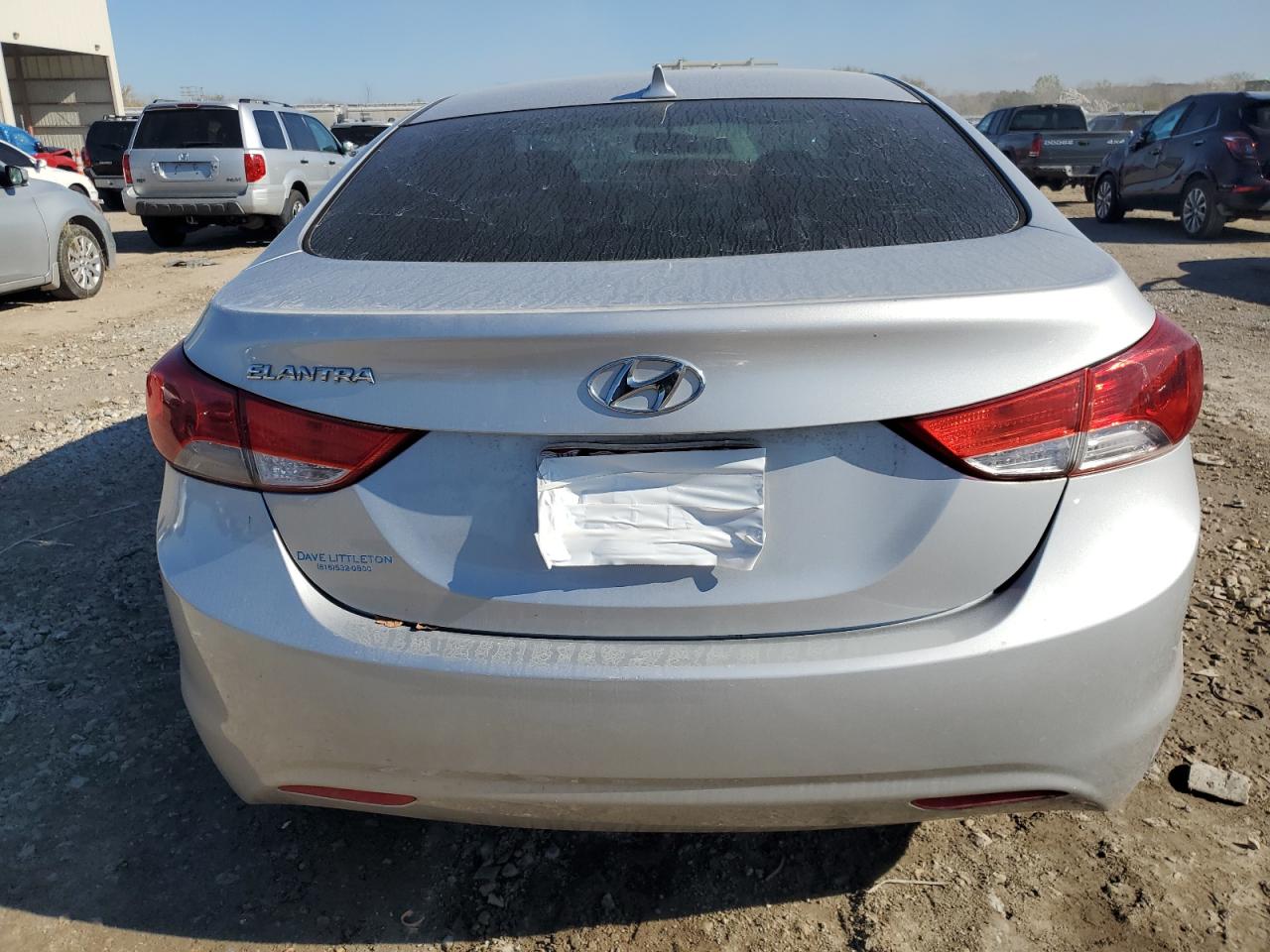 2013 Hyundai Elantra Gls VIN: KMHDH4AE9DU540291 Lot: 79708264