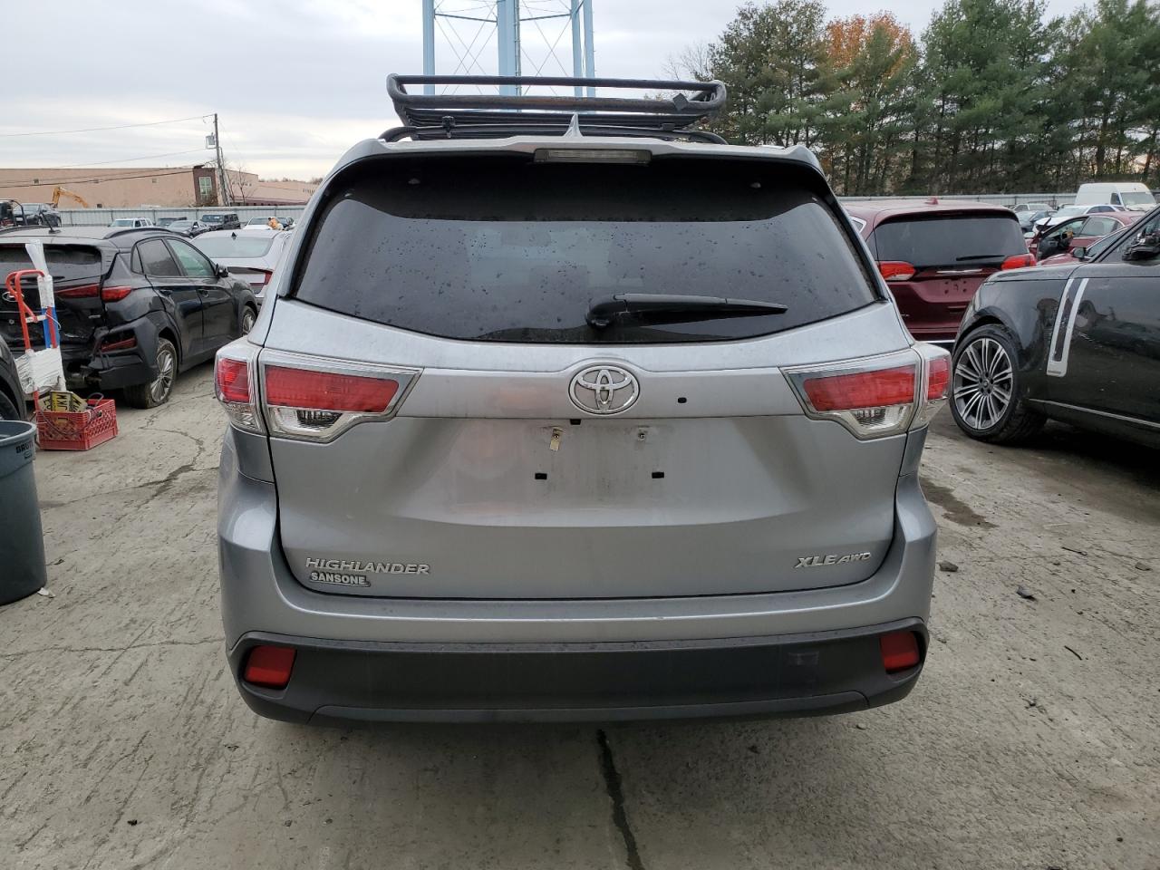 VIN 5TDJKRFH3FS184999 2015 TOYOTA HIGHLANDER no.6