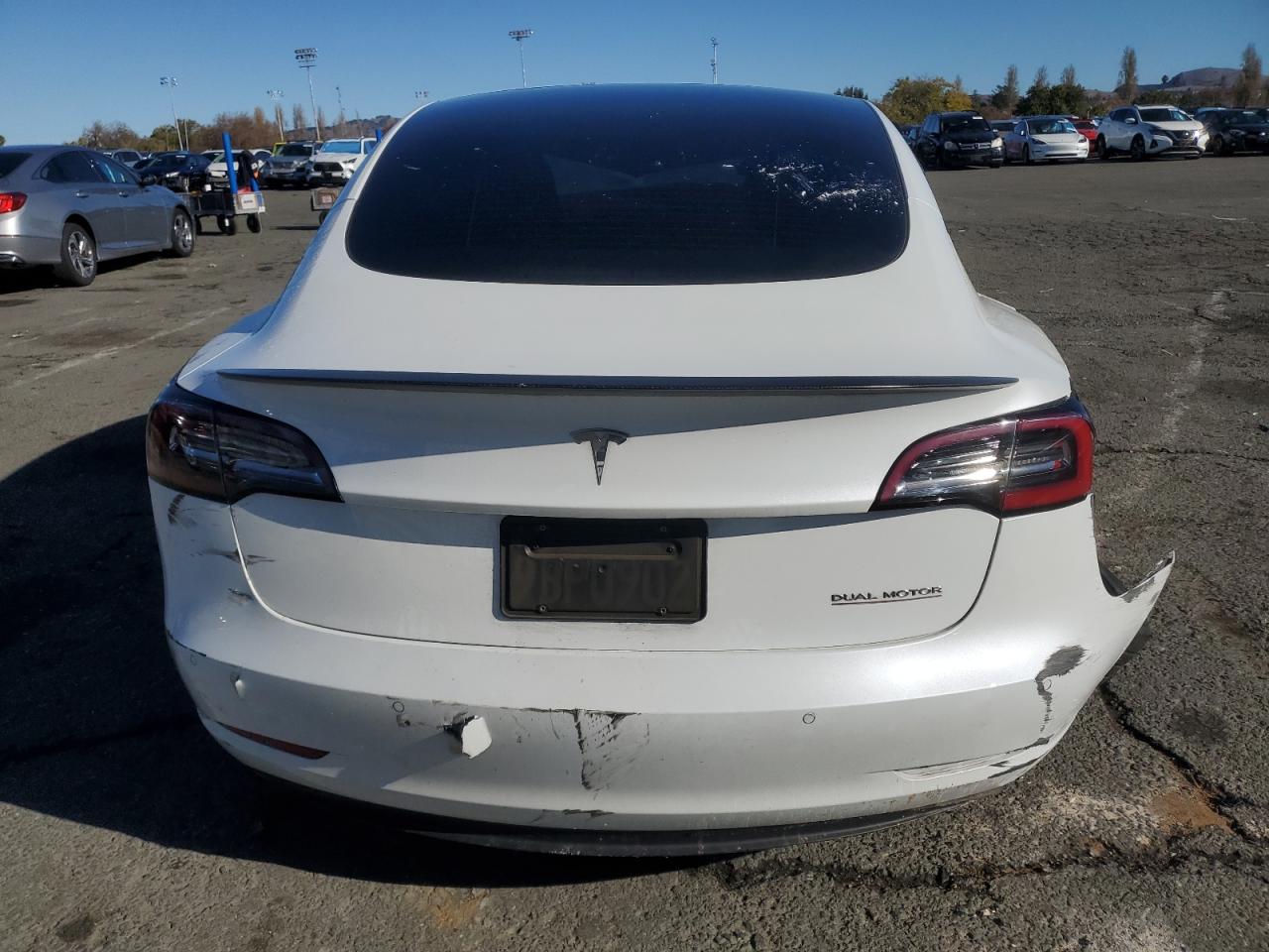 VIN 5YJ3E1ECXNF266786 2022 TESLA MODEL 3 no.6