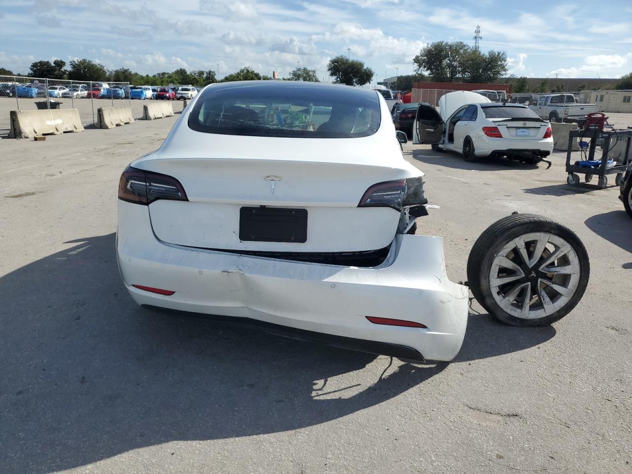 2021 Tesla Model 3 VIN: 5YJ3E1EA4MF838500 Lot: 80030494