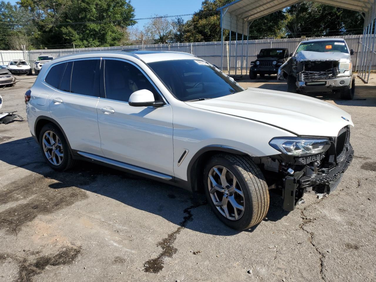 VIN WBX47DP04NN153715 2022 BMW X3 no.4