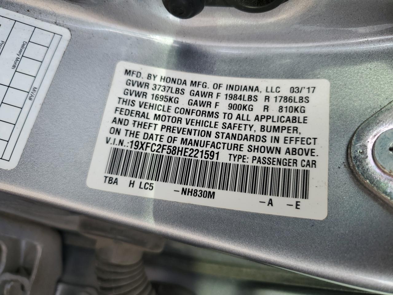 2017 Honda Civic - Image 15