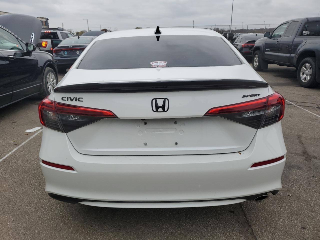 2022 Honda Civic Sport VIN: 2HGFE2F54NH512391 Lot: 80862414