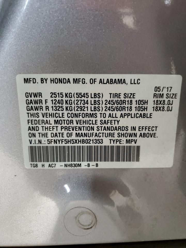 2017 Honda Pilot - Image 15
