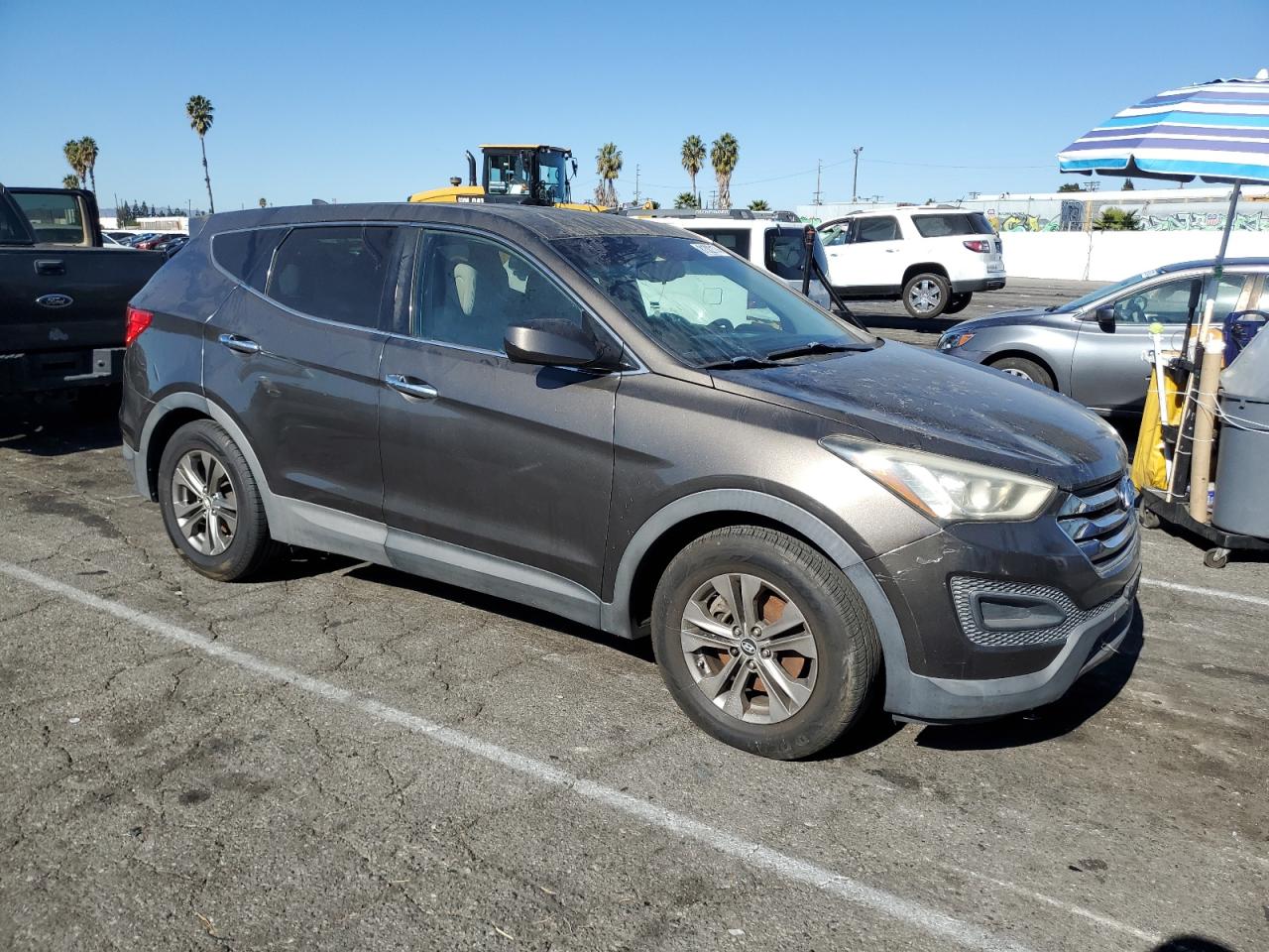 VIN 5XYZT3LB1EG203462 2014 HYUNDAI SANTA FE no.4