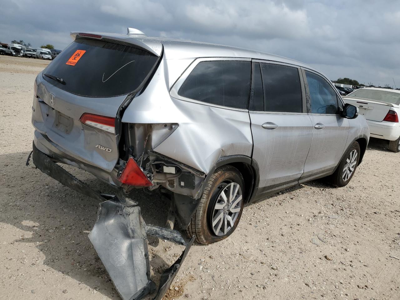 2019 Honda Pilot Exl VIN: 5FNYF6H57KB082334 Lot: 77758514