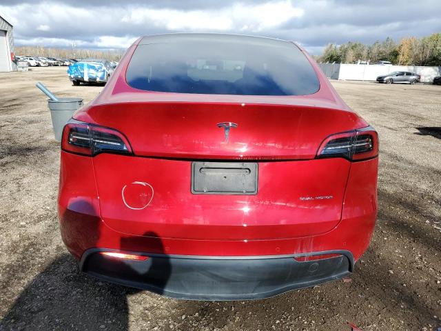  TESLA MODEL Y 2022 Красный