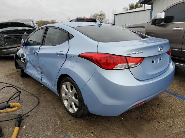  HYUNDAI ELANTRA 2012 Синий