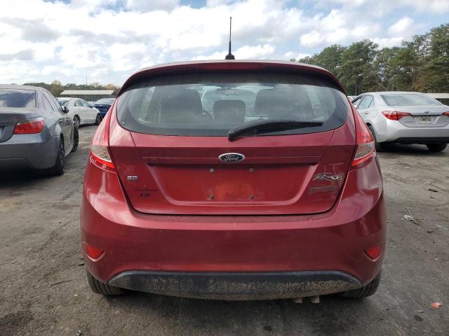  FORD FIESTA 2013 Red