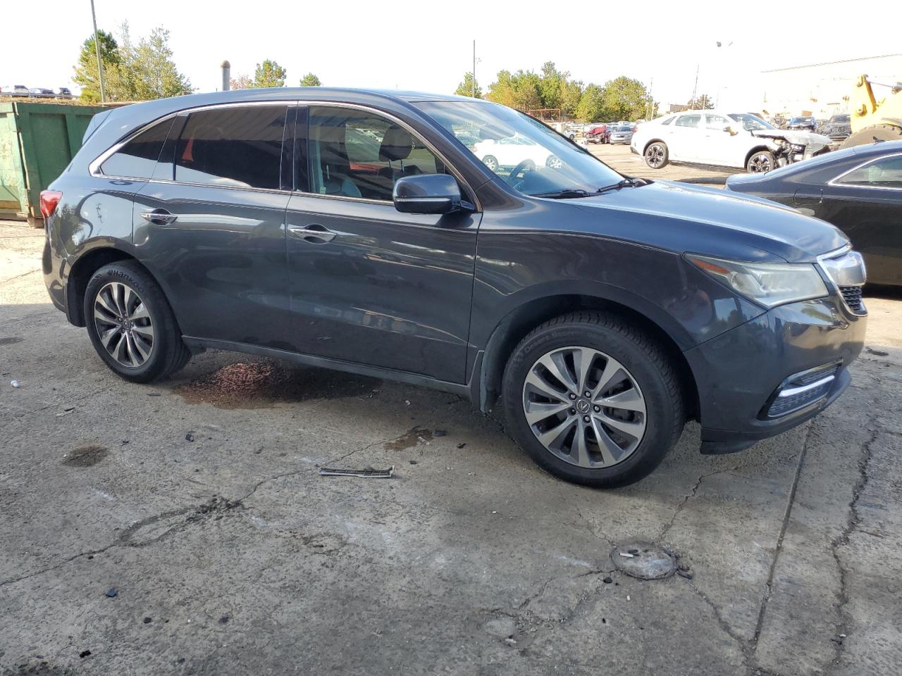 VIN 5FRYD3H48EB019368 2014 ACURA MDX no.4